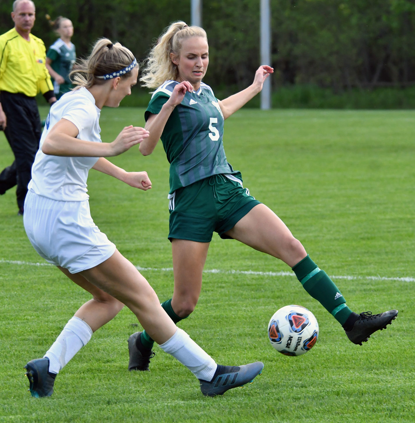 Alleman vs Princeton girls soccer.